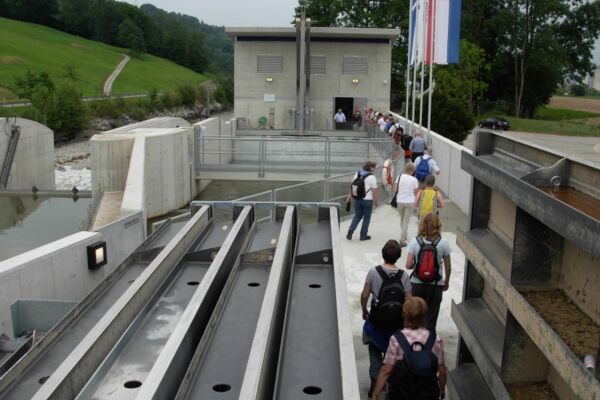 Energiequelle an der kleinen Emme