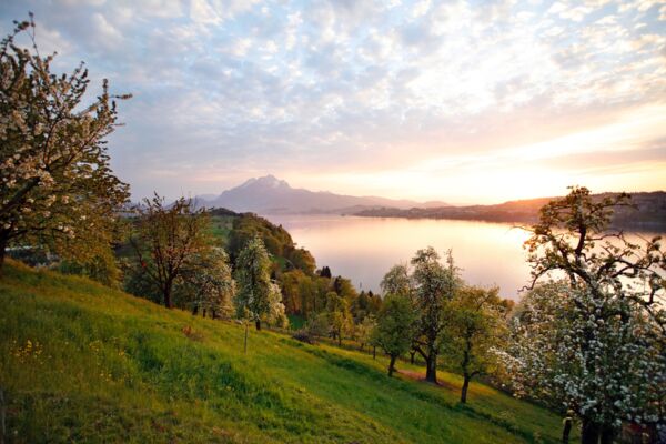 See und Berg in einem