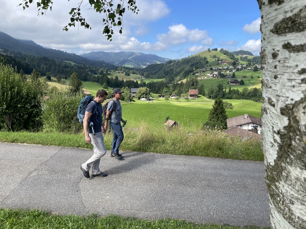 Daniel Piazza und Hanspeter Hürlimann unterwegs bei Lifelen