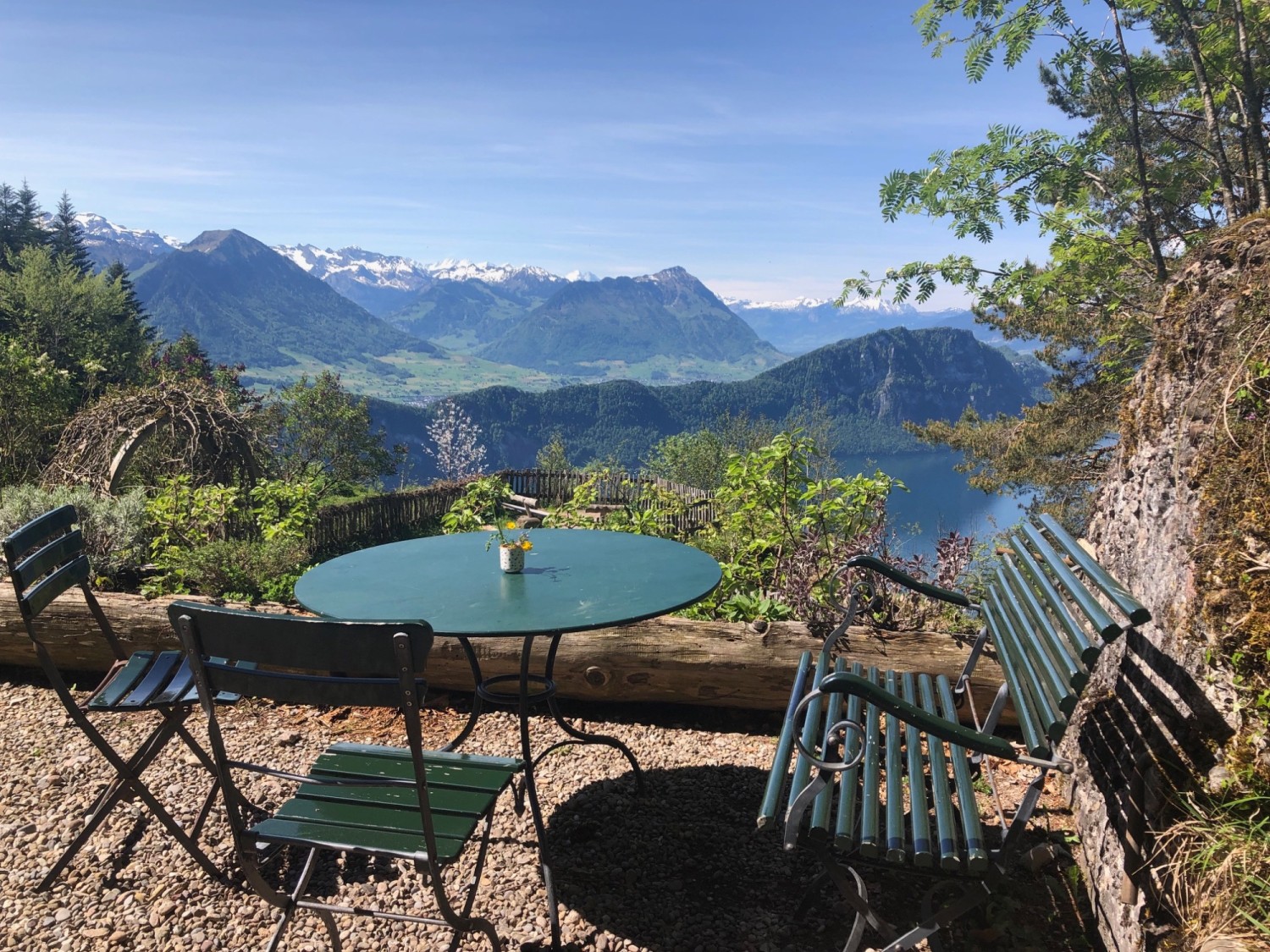 Kraftort Felsentor Rigi