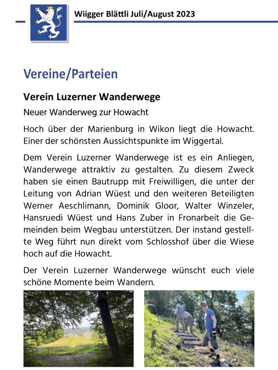 Bericht zum Bautrupp-Einsatz