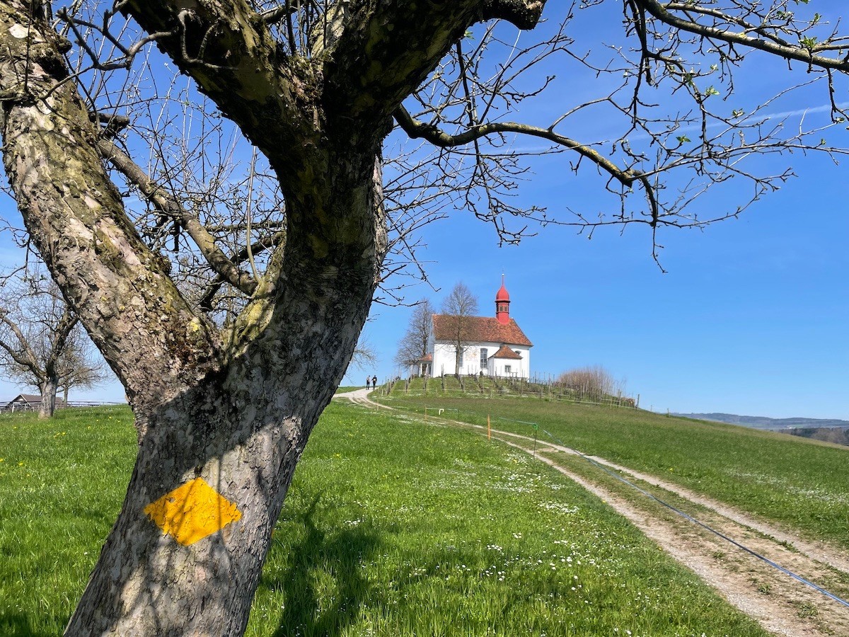 Idyllisch gelegen: Die Kapelle Urswil bei Eschenbach