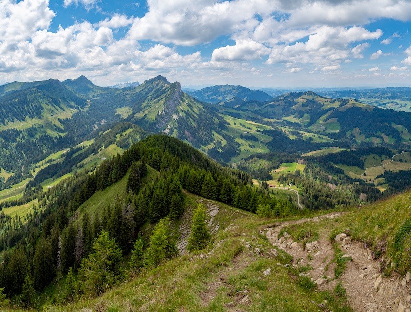 Schimberig: Beeindruckende Aussicht