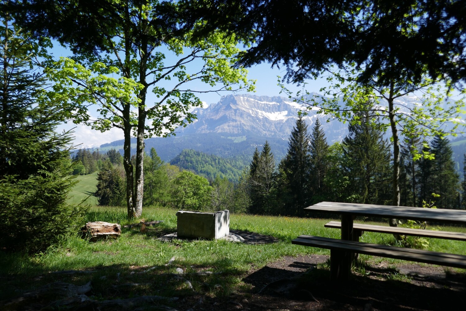 Eine Pause lohnt sich auf der Würzenegg