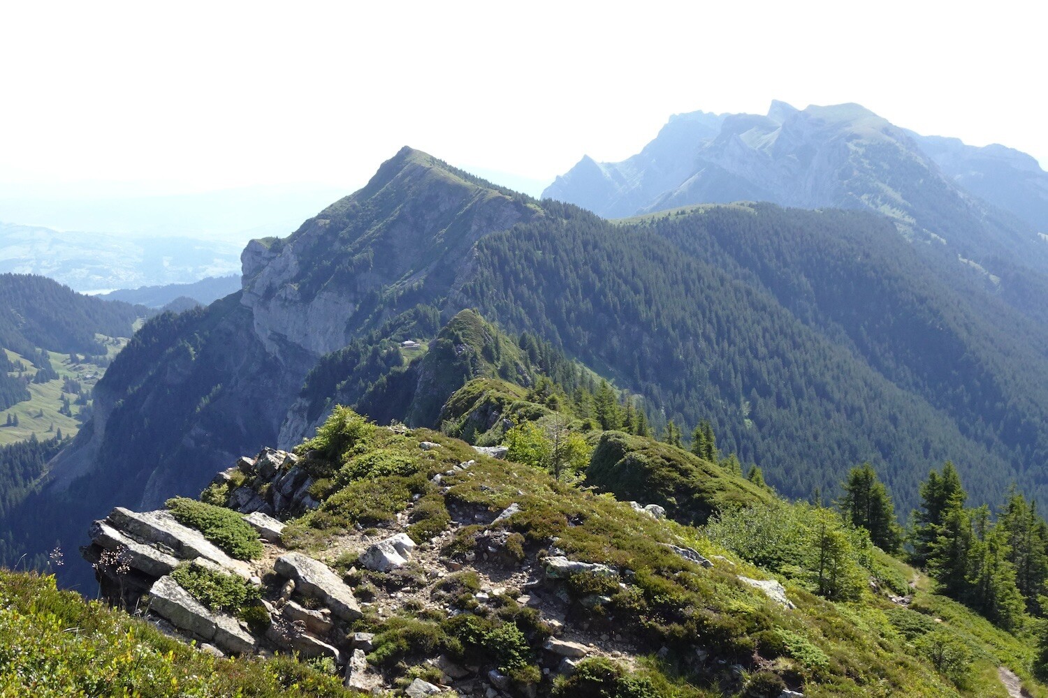Auch bei der Stäfeliflueh am Pilatus ist die Weitsicht fantastisch.
