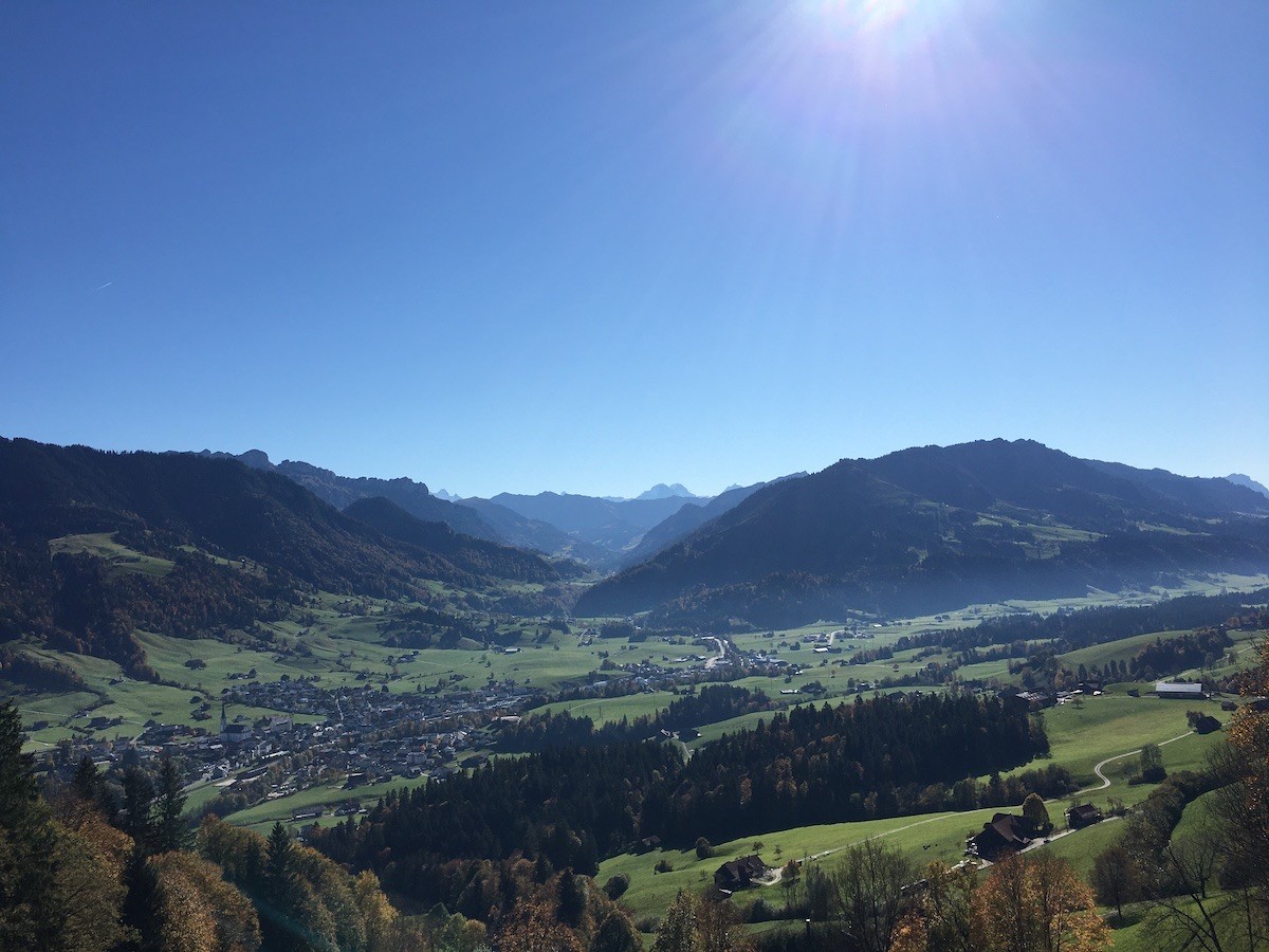 Von Egg zu Egg: Herrliche Weitsicht