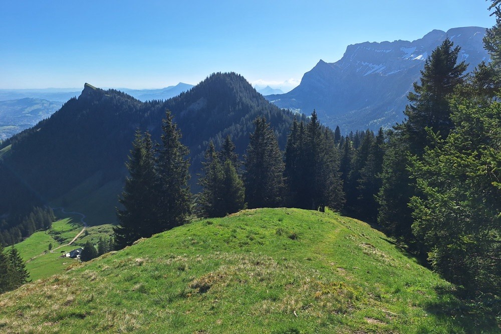Auf dem Aufstieg zum Ochs