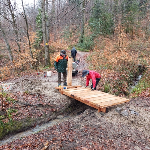 Bautrupp-Einsatz Chiemen 2024