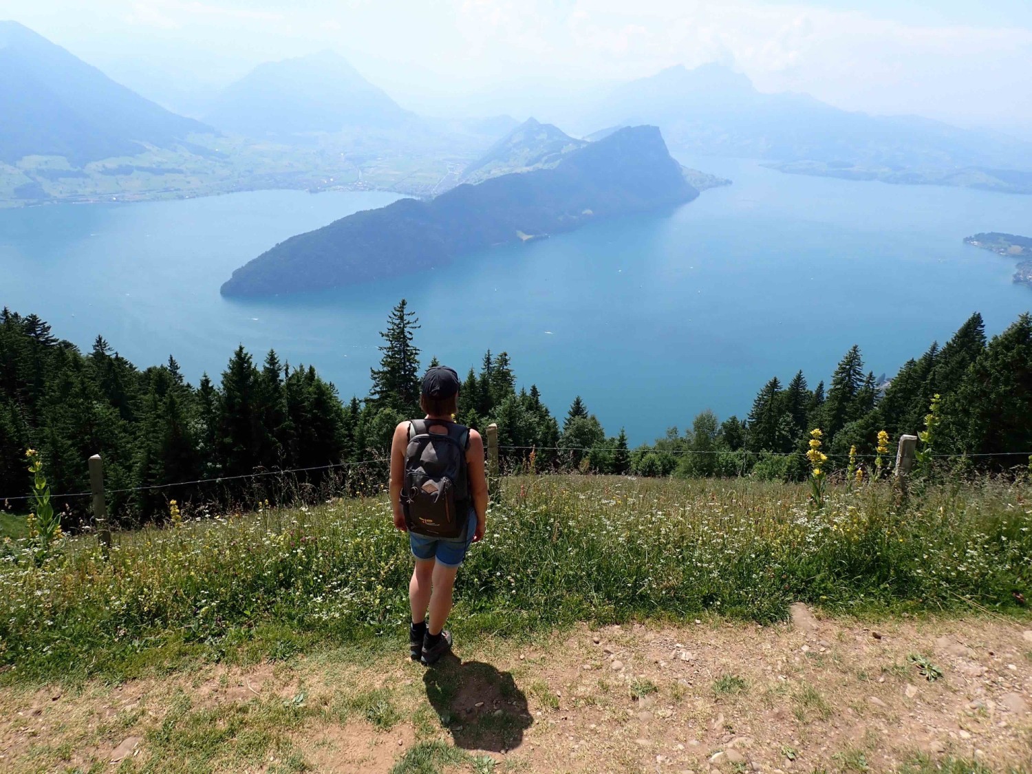 Einmalige Aussicht von der Blümlisegg