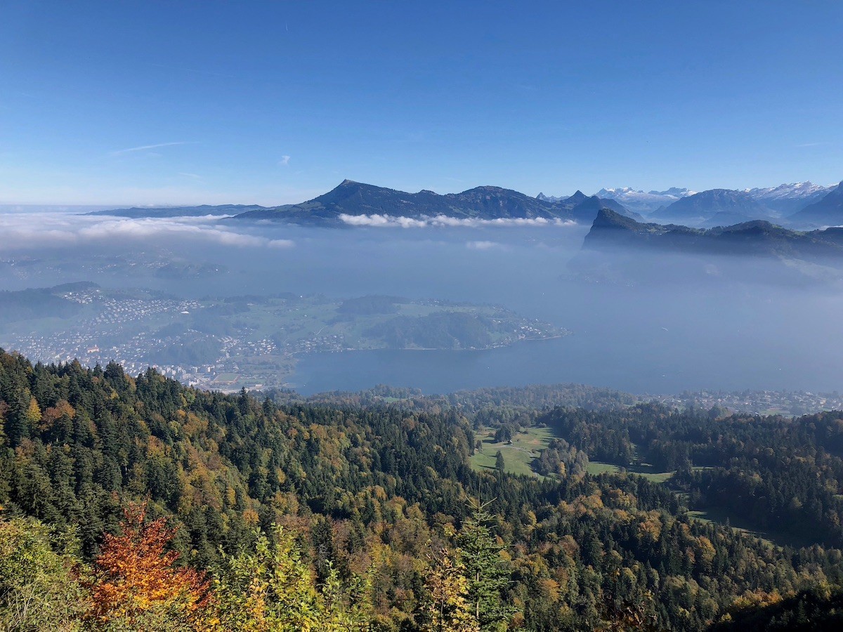 Atemberaubende Aussicht als Belohnung